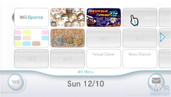 Wii Menu: Rearranging Channels - Feature - Nintendo World Report