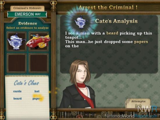 Cate West: The Vanishing Files - Game - Nintendo World Report