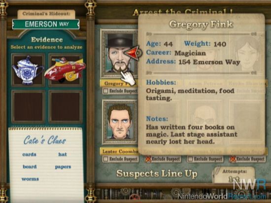 Cate West: The Vanishing Files - Game - Nintendo World Report
