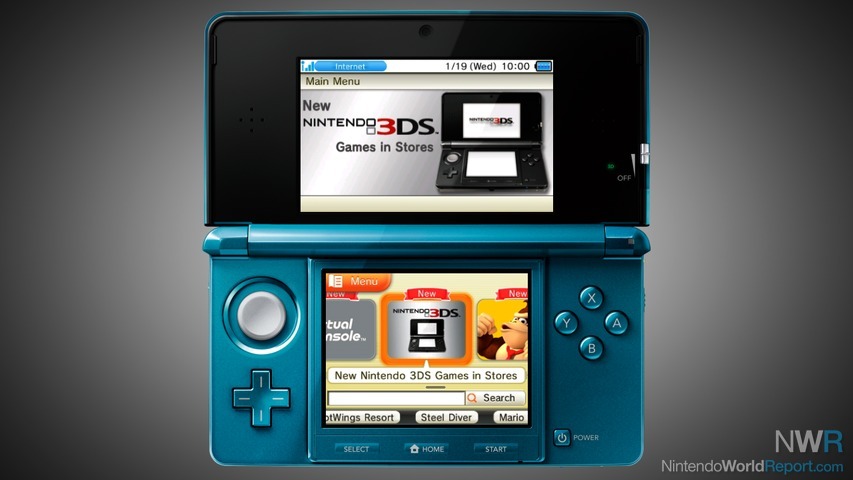 3DS to Implement 'Nintendo eShop' - News - Nintendo World Report