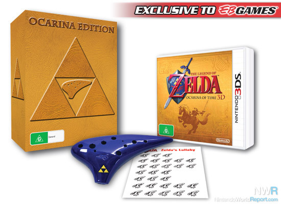 Ocarina of Time 3DS Comes with Real Ocarina in AU - News - Nintendo World  Report