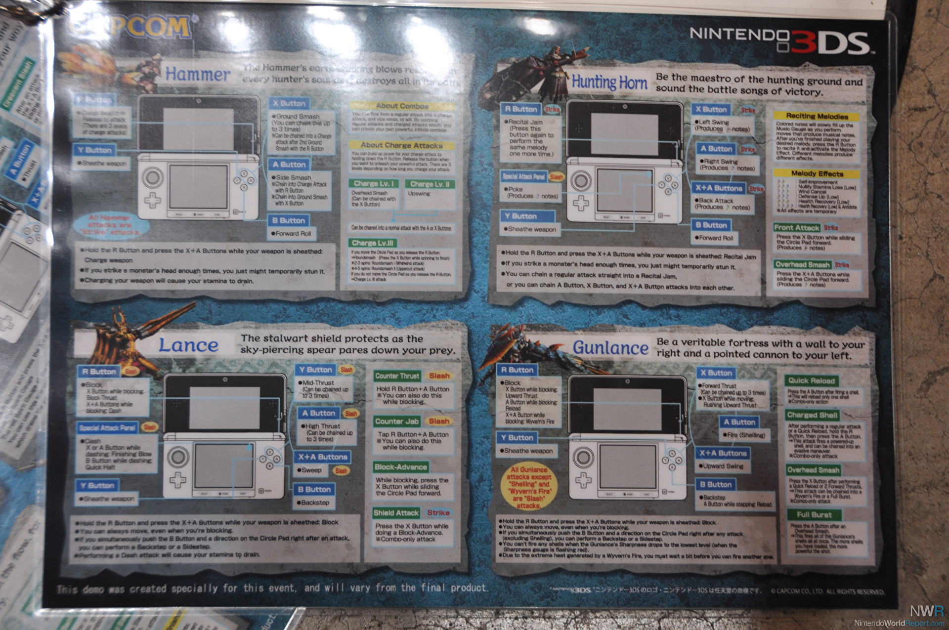 Monster Hunter 3G English Manual at TGS - Feature - Nintendo World Report