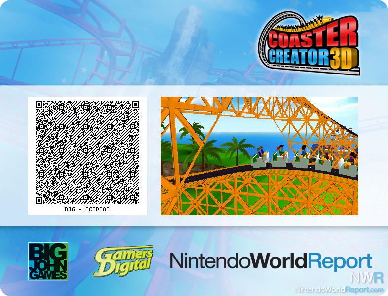 Coaster Creator 3D Exclusive QR Codes - Blog - Nintendo World Report