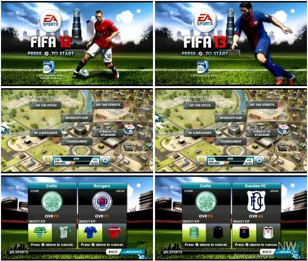 FIFA 13 Wii Quite Similar To FIFA 12 - News - Nintendo World Report