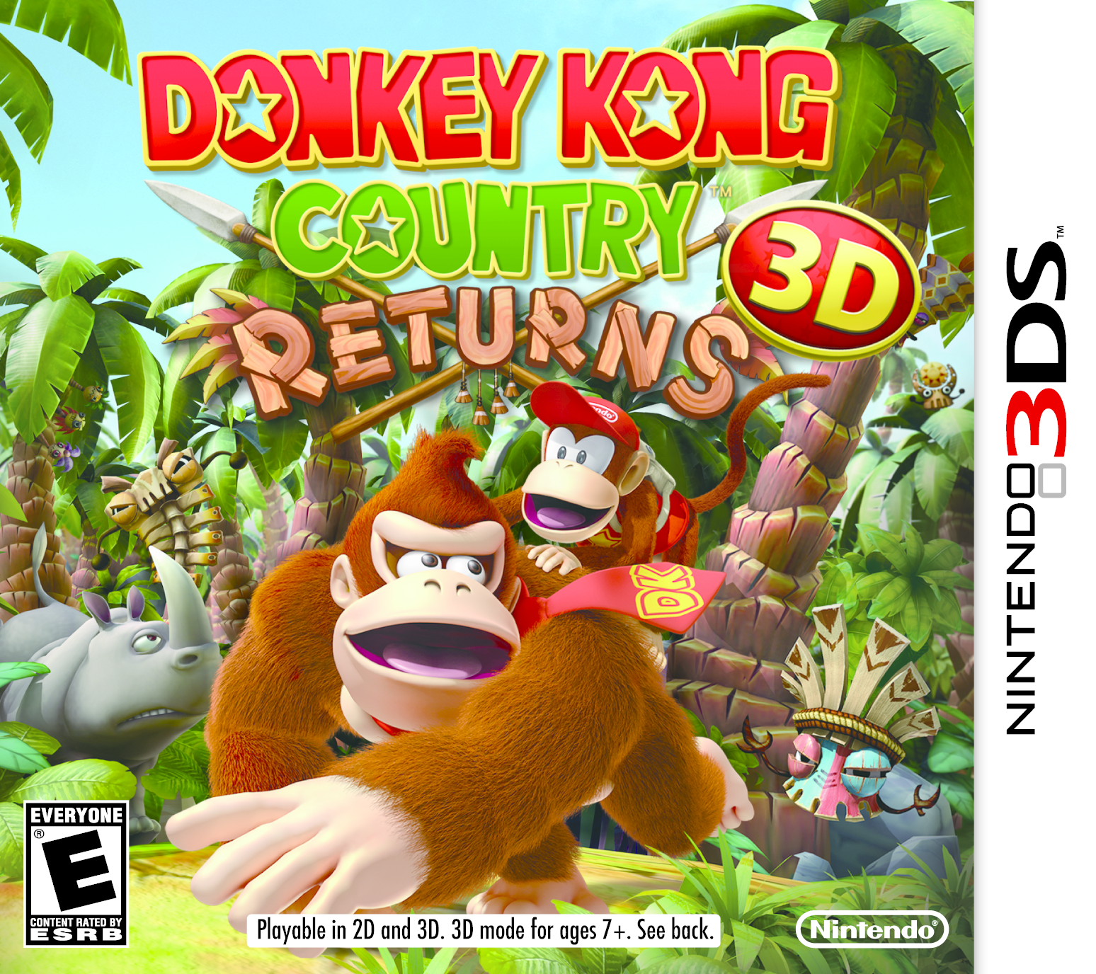 Donkey Kong Country Returns 3D - Game - Nintendo World Report