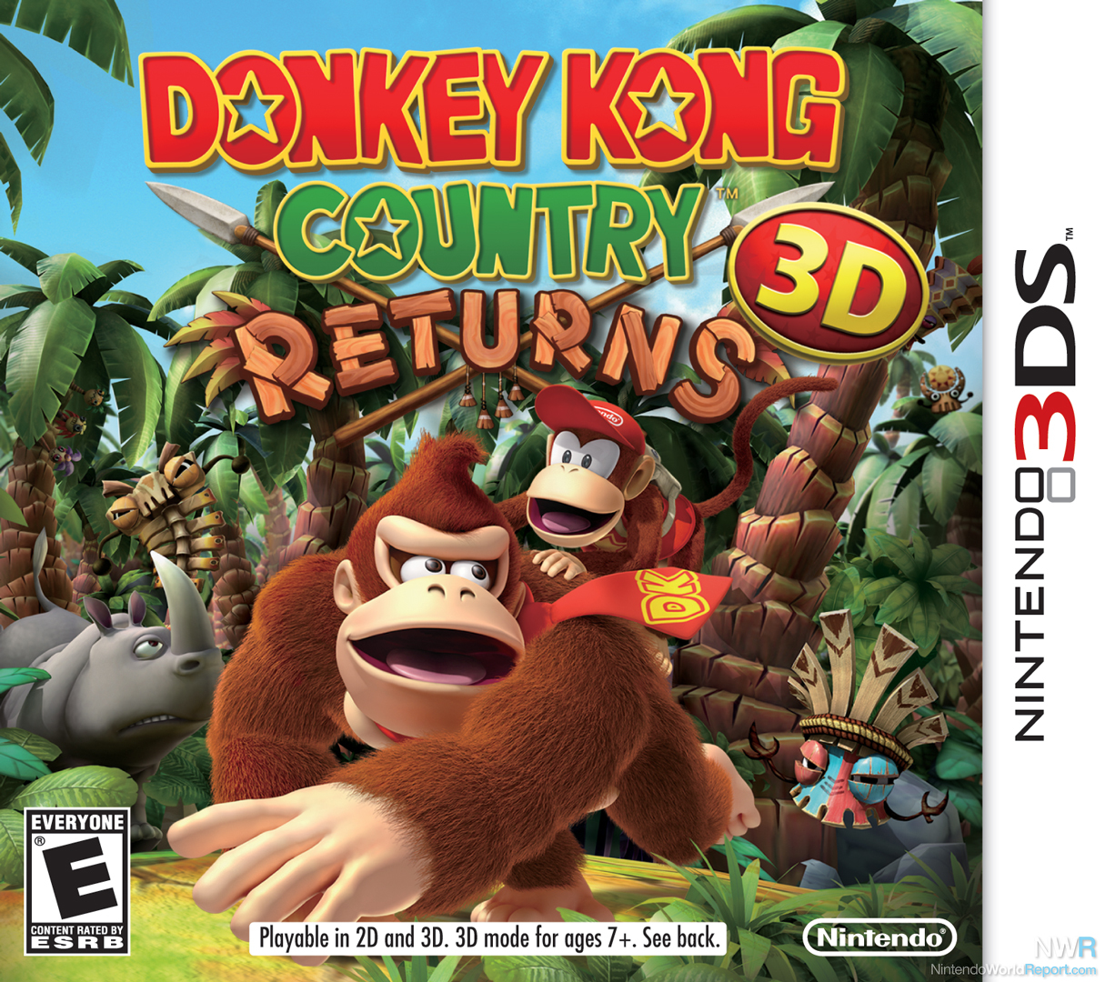 Donkey Kong Country Returns 3D Review - Review - Nintendo World Report