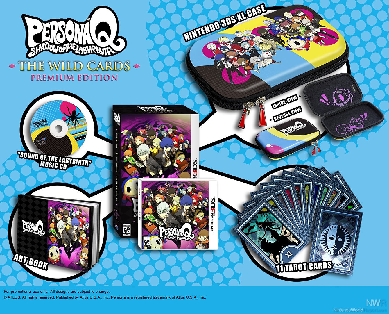 Persona Q Pre-order Bonus, Premium Edition Coming to the West this Fall -  News - Nintendo World Report
