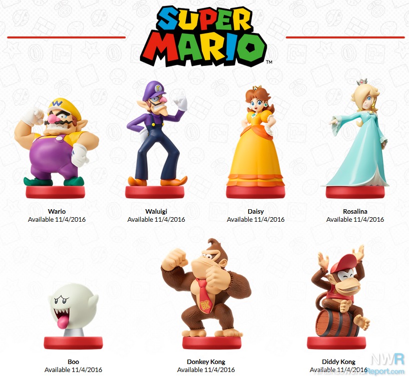 New Super Mario amiibo Announced - News - Nintendo World Report