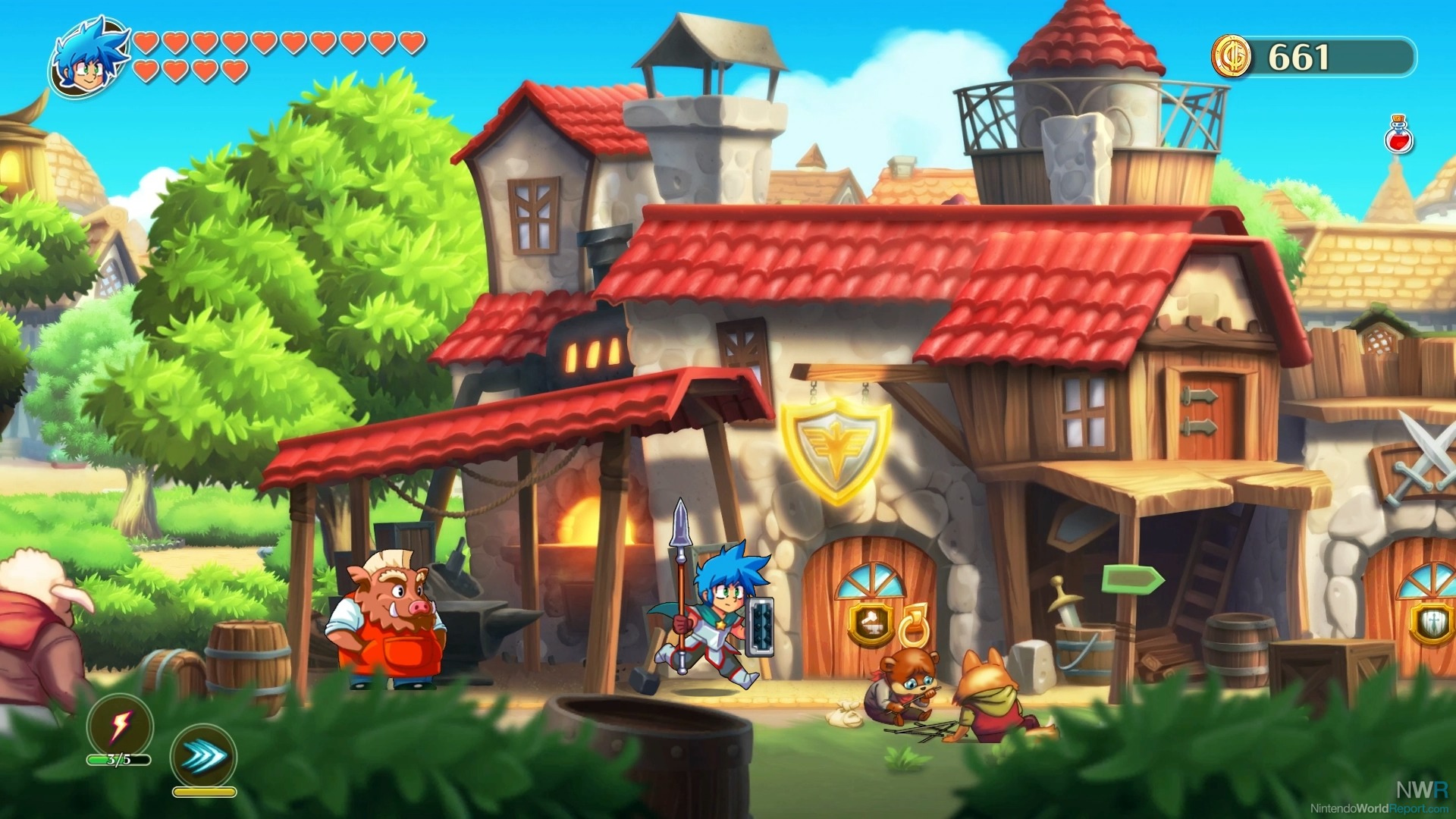 Monster Boy and the Cursed Kingdom Review - Review - Nintendo World Report