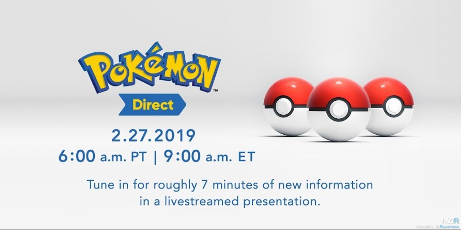 There's going to be a Pokemon-centric Nintendo Direct tomorrow