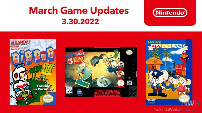 New Update For NES And SNES Apps Includes Two Namco Games And Earthworm Jim  2 - News - Nintendo World Report