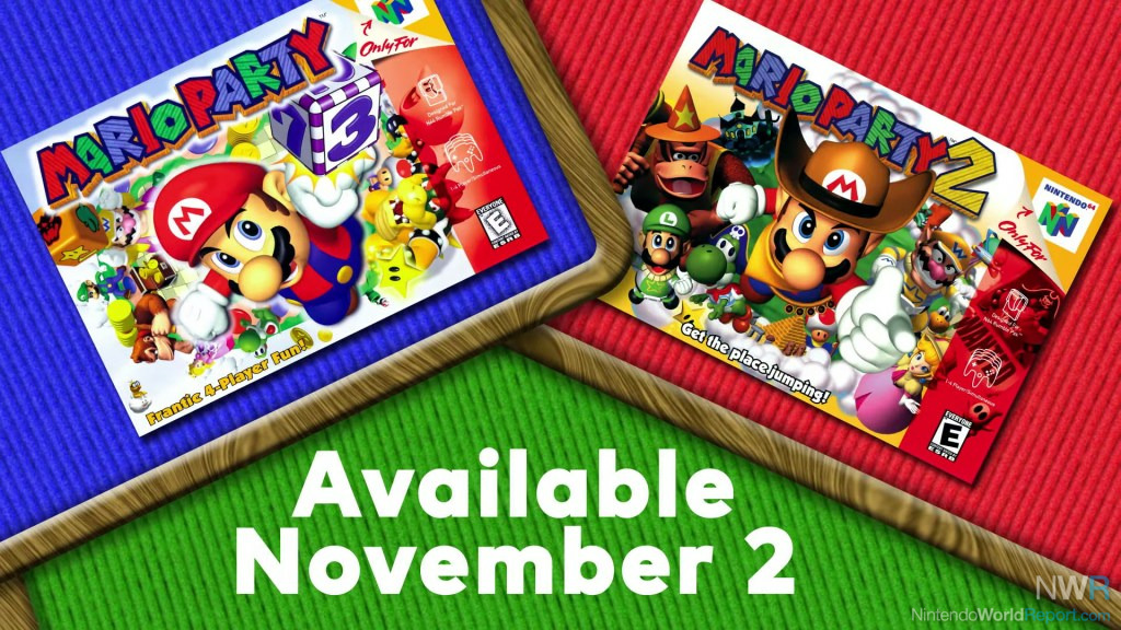 Switch Online Expansion Pack Adds First Two Mario Party Titles November 2 -  News - Nintendo World Report