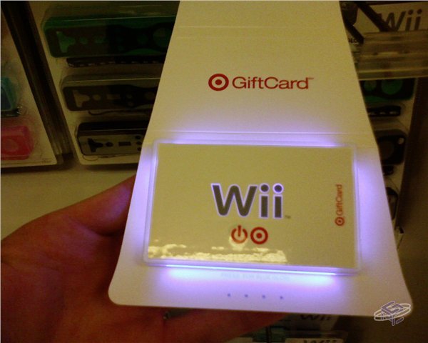 Wii Gift Card to Target