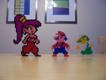 Shantae meets the Mario Bros.
