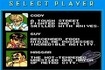 Mighty Final Fight - Player Select