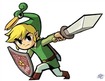Link looking all stabbity.