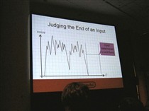 Determining the end of voice input