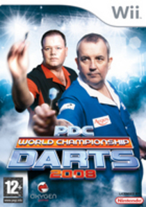 PDC World Championship Darts 2008 Box Art