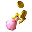 Princess Peach (with coins)