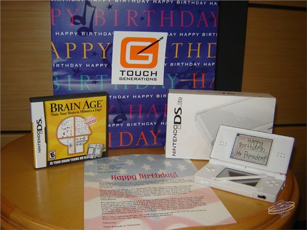 President Bush's Brain Age Birthday Gift