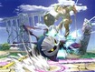 Meta Knight gives Link a swift kick