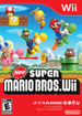 New Super Mario Bros. Wii Launch: New Super Mario Bros. Wii Box Art (Red)