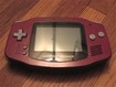 Game Boy Advance Front - Ruby Red