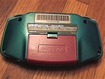 Back of Game Boy Advance