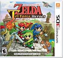 The Legend of Zelda: Tri Force Heroes Box Art