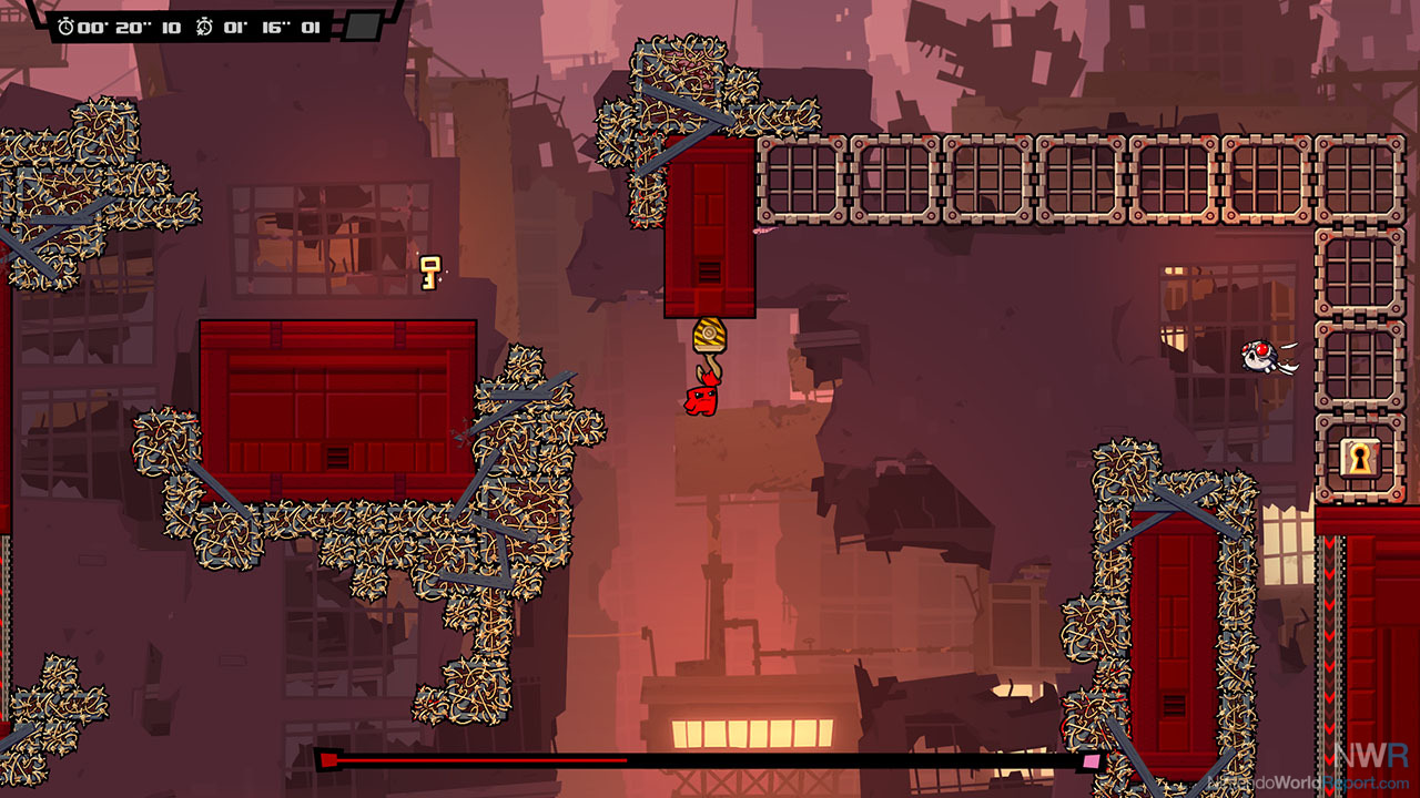 super meat boy forever dark world