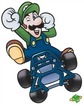 Luigi is ready to race!
