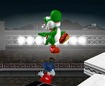 Mario gets knocked down