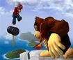 Mario throws the hammer?!