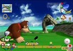 DK tries his best to avoid the shark