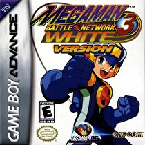 Mega Man Battle Network 3: Blue and White version Box Art